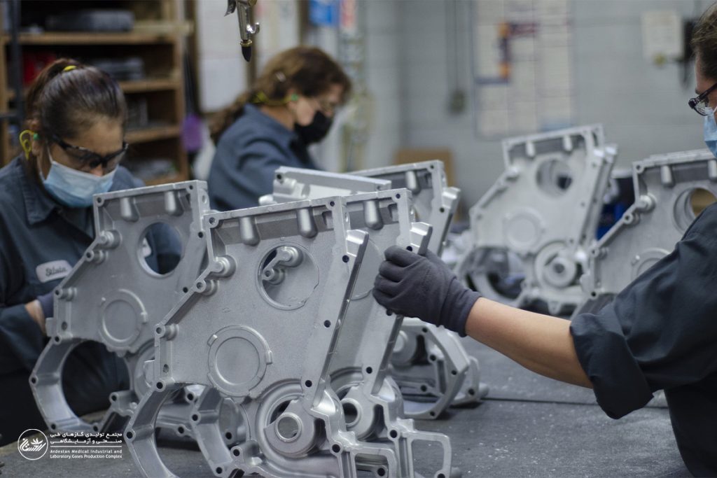 مزایای استفاده از CO₂ در فرآیندهای ریخته‌گری