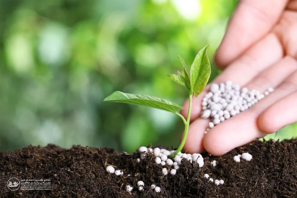 کاربردهای گاز آمونیاک در کشاورزی