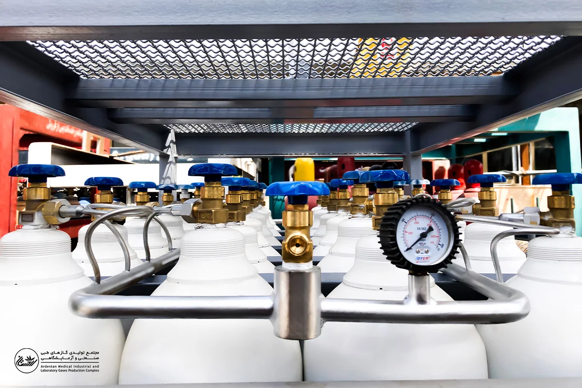 متریال و سیلندر پالت اکسیژن